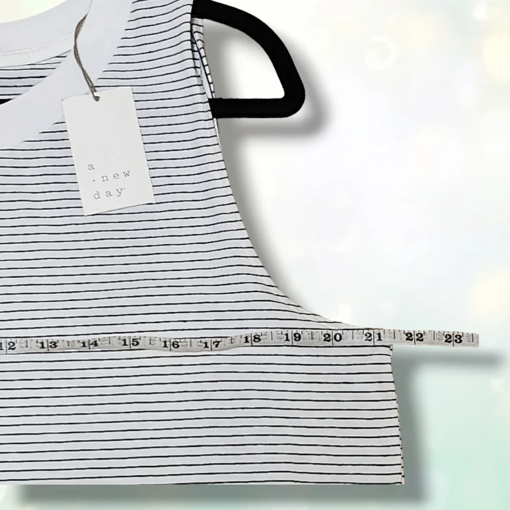 New Day stiped sleeveless dress Size XXL - Picture 8 of 10